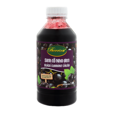 Smoothies Sinh tố Nho Đen 1L BERRINO