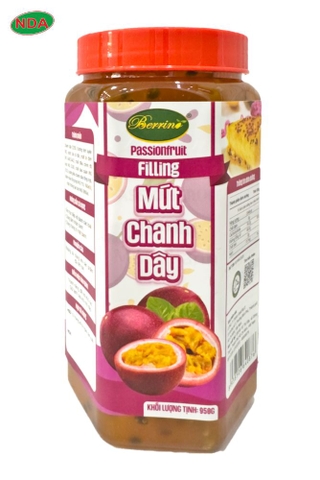 FILLING Mứt CHANH DÂY 950gram  BERRINO