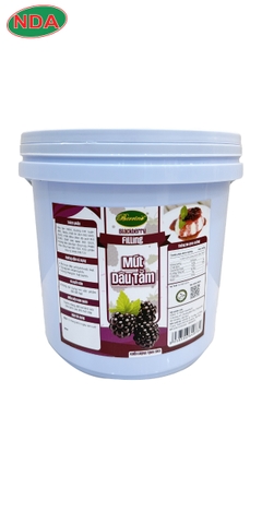 FILLING Mứt DÂU TẰM xô 5KG BERRINO