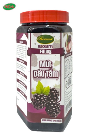 FILLING Mứt DÂU TẰM 950gram  BERRINO