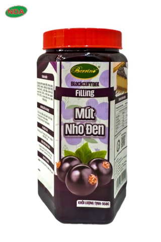 FILLING Mứt NHO ĐEN 950gram  BERRINO