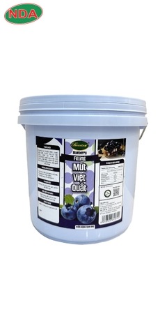 FILLING Mứt VIỆT QUẤT xô 5KG BERRINO