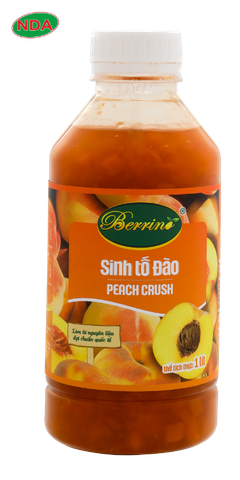 Smoothies Sinh tố Đào 1L BERRINO