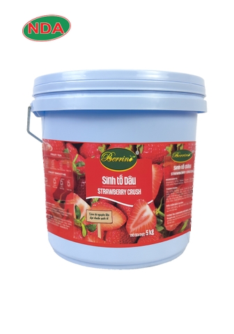 Smoothies Sinh tố Dâu 5kg/xô BERRINO