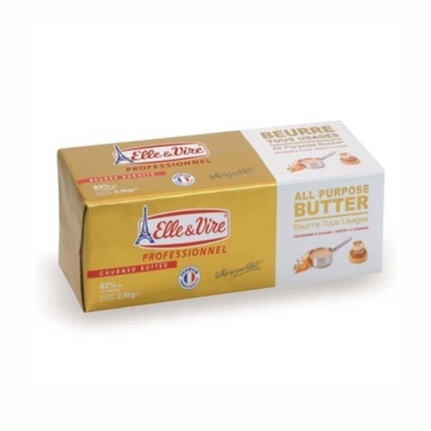 Bơ lạt cao cấp ELLVIRE 2.5kg/cây, 10kg/thùng