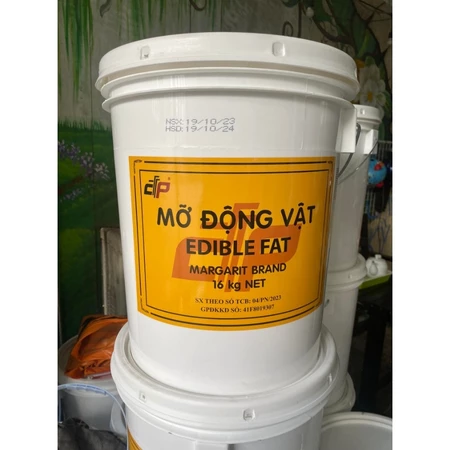 Bơ thơm mỡ động vật 16kg/thùng
