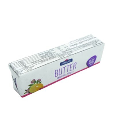 Bơ phe lạt cao cấp Emborg 100g/cục, 40cục/thùng