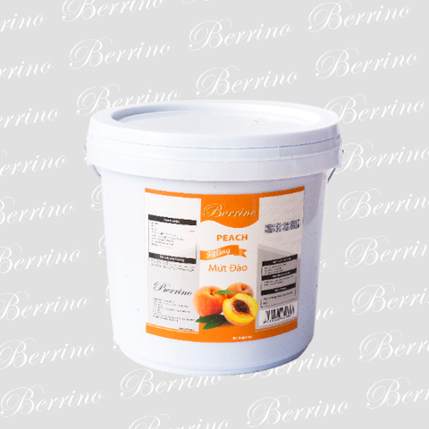 FILLING Mứt ĐÀO xô 5KG BERRINO