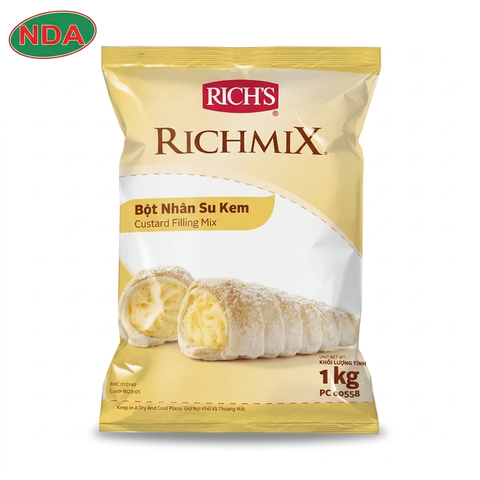 Bột nhân kem su 1kg/tùi, 12kg/thùng RICH
