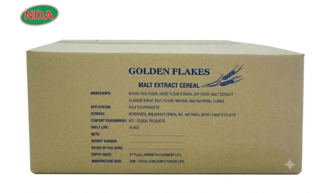 Ngũ cốc vảy Golden flakes 10kg/thùng
