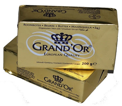 Bơ lạt 82% béo 200g/cục Grand Or