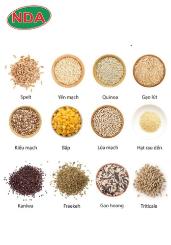 Các loại NGŨ CỐC phổ biến  chất lượng cao - đóng gói 500gr-5kg