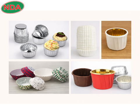 Chén giấy chống dính, chén giấy cup, chén giấy nhôm nhiều loại mẫu mã