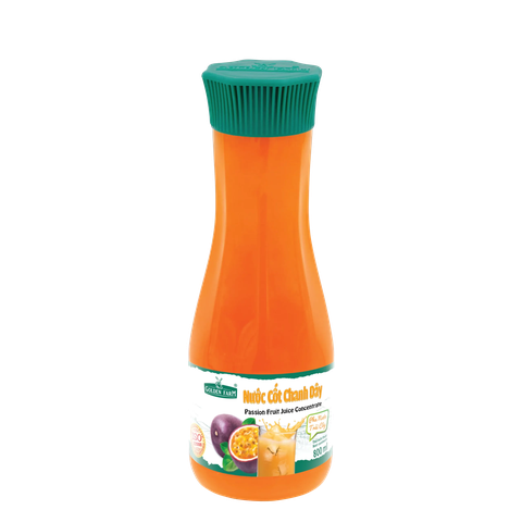 Nước cốt chanh dây 800ml/chai Golden Farm