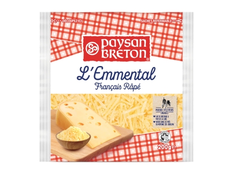 Phô mai Chese Emmentaler Paysan Breton 200g/túi
