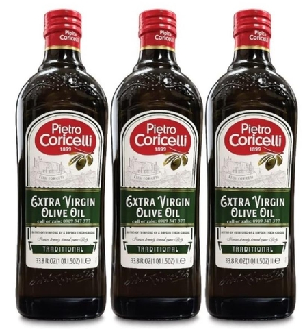 Pietro Coricelli Dầu Oliu Ý , thùng 12chai x1l