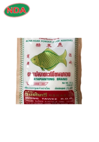Râu cau con cá thái-Agar 25g/túi