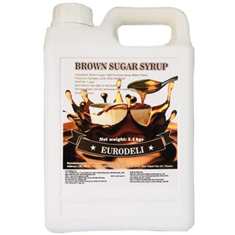 Siro đường nâu hiệu EuroDeli