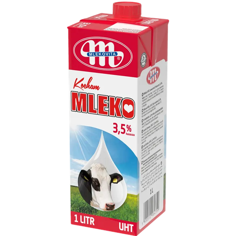 Sữa tiệt trùng nguyên kem 3.5% béo hiệu I love milk, 1 L/hộp, xuất xứ Ba Lan