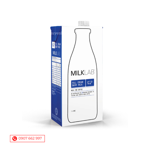 Sữa tươi béo nguyên kem ÚC MilkLab 1l
