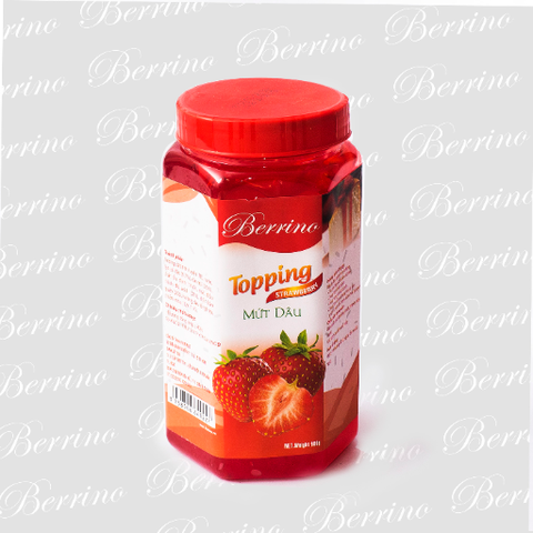 TOPPING Mứt DÂU 900gr BERRINO