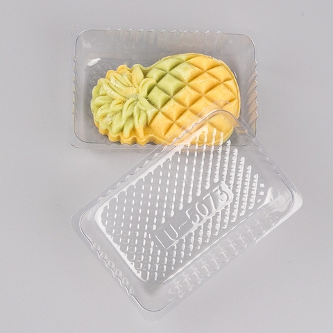 Khay nhựa bánh dứa 100c/cây