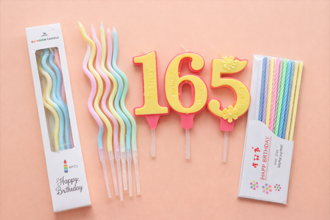 Nến xoắn , nến tăm(nến màu), nến hộp 10 số(hoặc từng số riêng lẻ