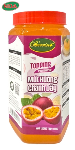 TOPPING CHANH DÂY 900gr BERRINO