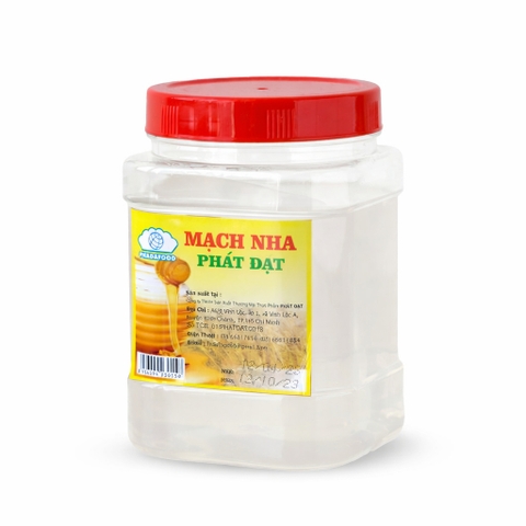 Phát Đạt - Mạch nha trắng 1kg/hủ VN