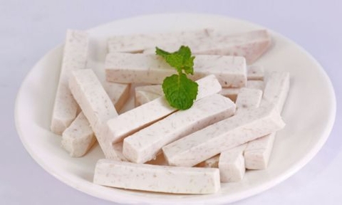 KHOAI MÔN CHỈ TÍM CẮT SỢI ĐÔNG LẠNH