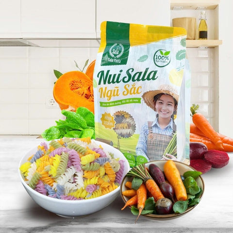 Nui Sala Ngũ Sắc Hình chữ C