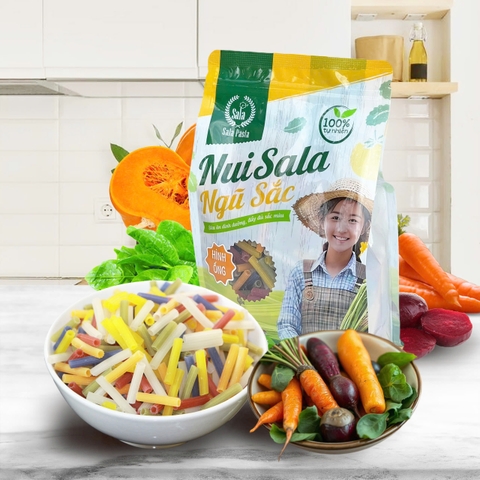 Nui Sala Ngũ Sắc Hình ống