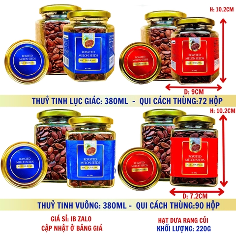 Hạt Dưa - hộp nắp vặn 250g