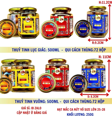 Hạt Mắc Ca -  250g