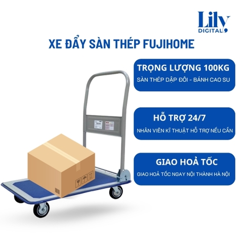 Cho Thuê Xe Đẩy 100kg Gấp Gọn Nhập Khẩu Hà Nội – Giá Rẻ, Giao Nhanh