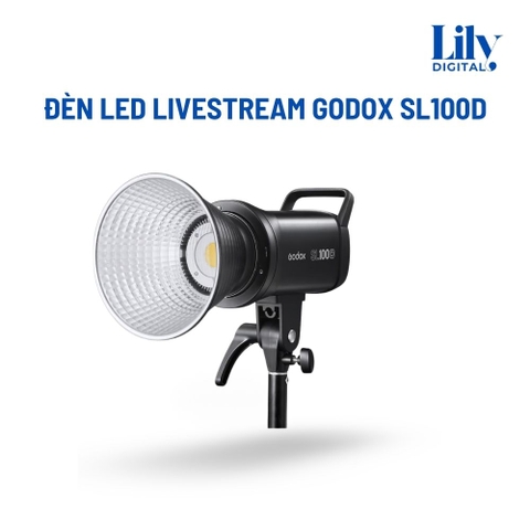 Cho Thuê Đèn Led Livestream Godox SL100D Tại Hà Nội | Ánh Sáng Mạnh, Chuẩn Studio
