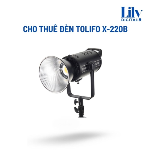 Cho Thuê Đèn LED Tolifo X-220B Pro 2700K–6500K Tại Hà Nội