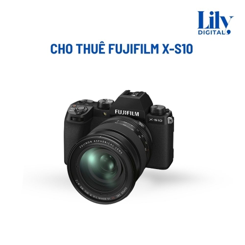 Thuê Máy Ảnh Fujifilm X-S10 Hà Nội – Quay Vlog 4K, Màu Film Cực Đẹp