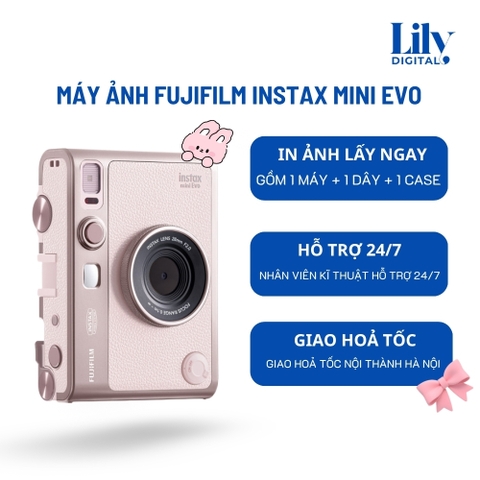 Cho Thuê Fujifilm Instax Mini Evo Tại Hà Nội | Chụp & In Ảnh Lấy Ngay