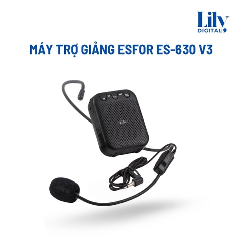 Cho Thuê Máy Trợ Giảng ESFOR ES-630 V3 Tại Hà Nội | Âm Thanh Rõ, Pin Bền