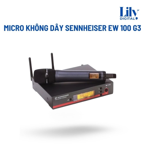 Cho Thuê Micro Không Dây Sennheiser EW 100 G3 Tại Hà Nội Giá Tốt| Âm Thanh Chuyên Nghiệp