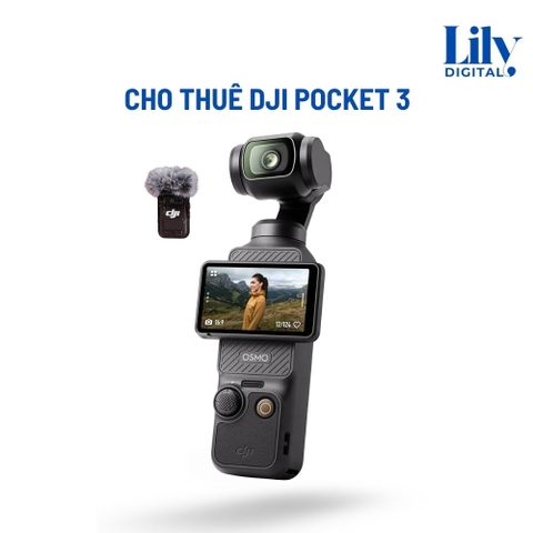 Cho Thuê DJI Pocket 3 Tại Hà Nội – Gimbal Camera Nhỏ Gọn, Quay Mượt