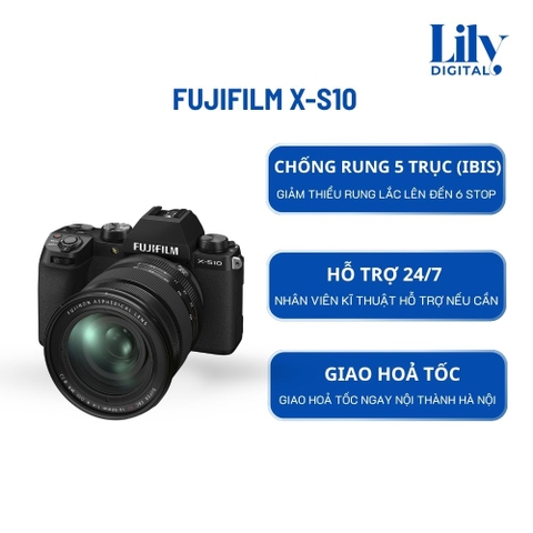 Thuê Máy Ảnh Fujifilm X-S10 Hà Nội – Quay Vlog 4K, Màu Film Cực Đẹp
