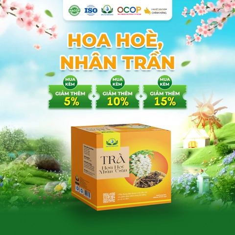 Trà hoa Hoè nhân trần