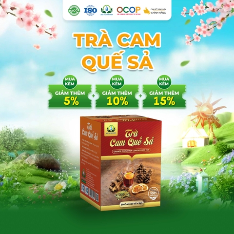 Trà cam quế sả