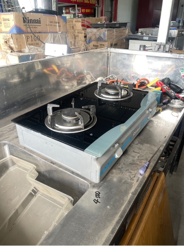 PT- Bếp gas dương (Hàng thanh lý kho mới tinh chưa sd - 5/26