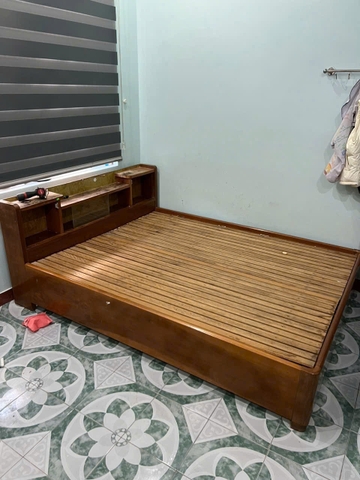 PT - Giường gỗ thịt 1m5x1m8-26