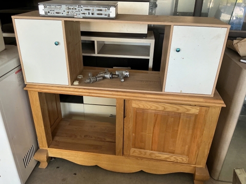 Kệ trắng để đồ / kệ tivi mini -NTGD