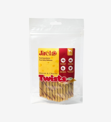 Que xoắn hương Thịt xông khói & Phô mai