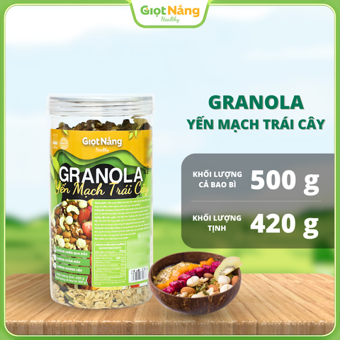 Granola Yến Mạch Trái Cây 420 g